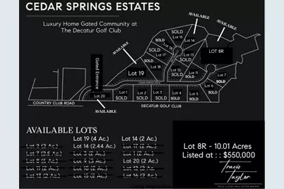 Lot 8R Cedar Springs Drive, Decatur, TX 76234 - Photo 1