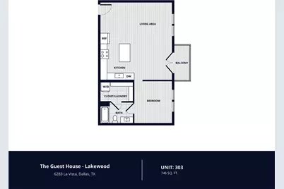 6283 La Vista Drive #303, Dallas, TX 75214 - Photo 3