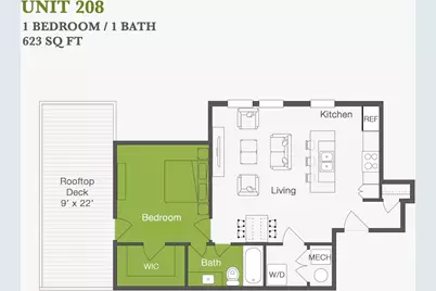 800 S Welch Street #208, Denton, TX 76201 - Photo 15