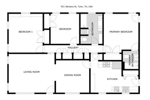 921 E Barbara St, Tyler, TX 75701 - Photo 33