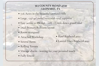 563 County Road 4730, Leonard, TX 75452 - Photo 33