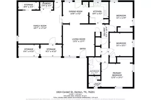 1824 Cordell St, Denton, TX 76201 - Photo 35