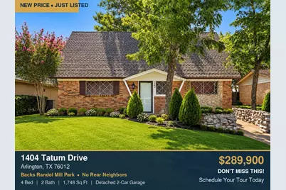 1404 Tatum Drive, Arlington, TX 76012 - Photo 1