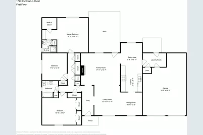 1740 Cynthia Lane, Hurst, TX 76054 - Photo 19