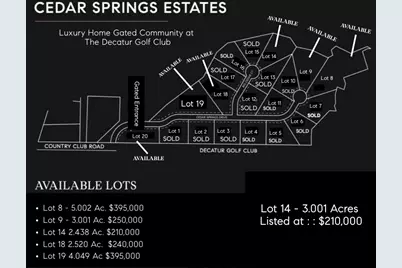 Lot 14 Big Cedar Court, Decatur, TX 76234 - Photo 1