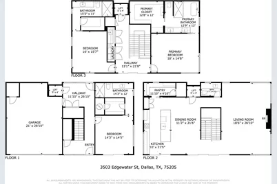 3503 Edgewater Street, Dallas, TX 75205 - Photo 19
