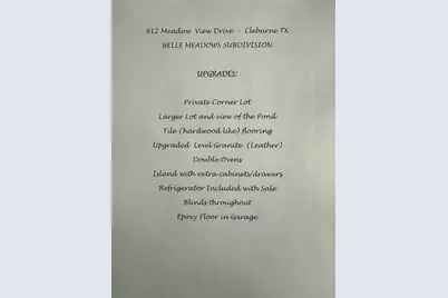 912 Meadow View Drive, Cleburne, TX 76033 - Photo 13