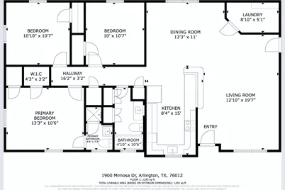 1900 Mimosa Drive, Arlington, TX 76012 - Photo 35