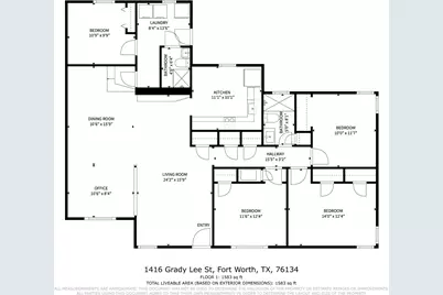 1416 Grady Lee Street, Fort Worth, TX 76134 - Photo 5