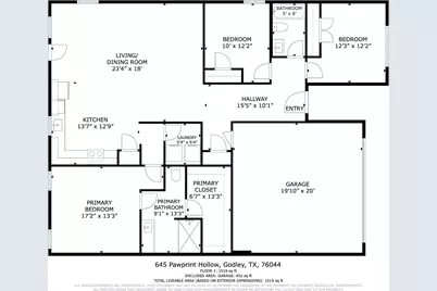 645 Pawprint Hollow, Godley, TX 76044 - Photo 3