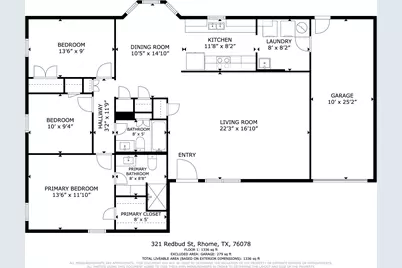 321 Redbud Street, Rhome, TX 76078 - Photo 17