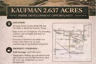 13358 Co Rd 109, Kaufman, TX 75142 - Photo 1