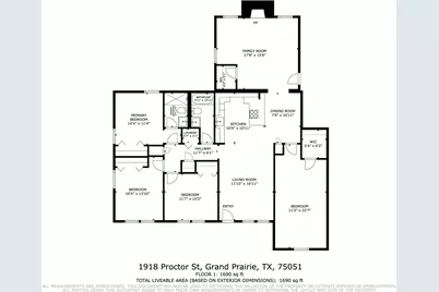 1918 Proctor Drive, Grand Prairie, TX 75051 - Photo 3