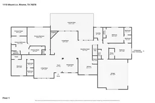 1110 Mt Ln, Rhome, TX 76078 - Photo 39