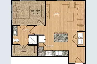 801 N Bishop Avenue #1-108, Dallas, TX 75208 - Photo 3