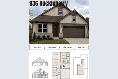 936 Huckleberry Lane, Tolar, TX 76476 - Photo 3