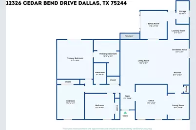 12326 Cedar Bend Drive, Dallas, TX 75244 - Photo 3