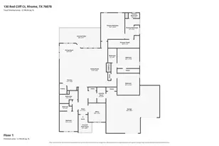 130 Red Clf Ct, Rhome, TX 76078 - Photo 3