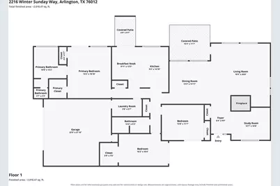 2216 Winter Sunday Way, Arlington, TX 76012 - Photo 37