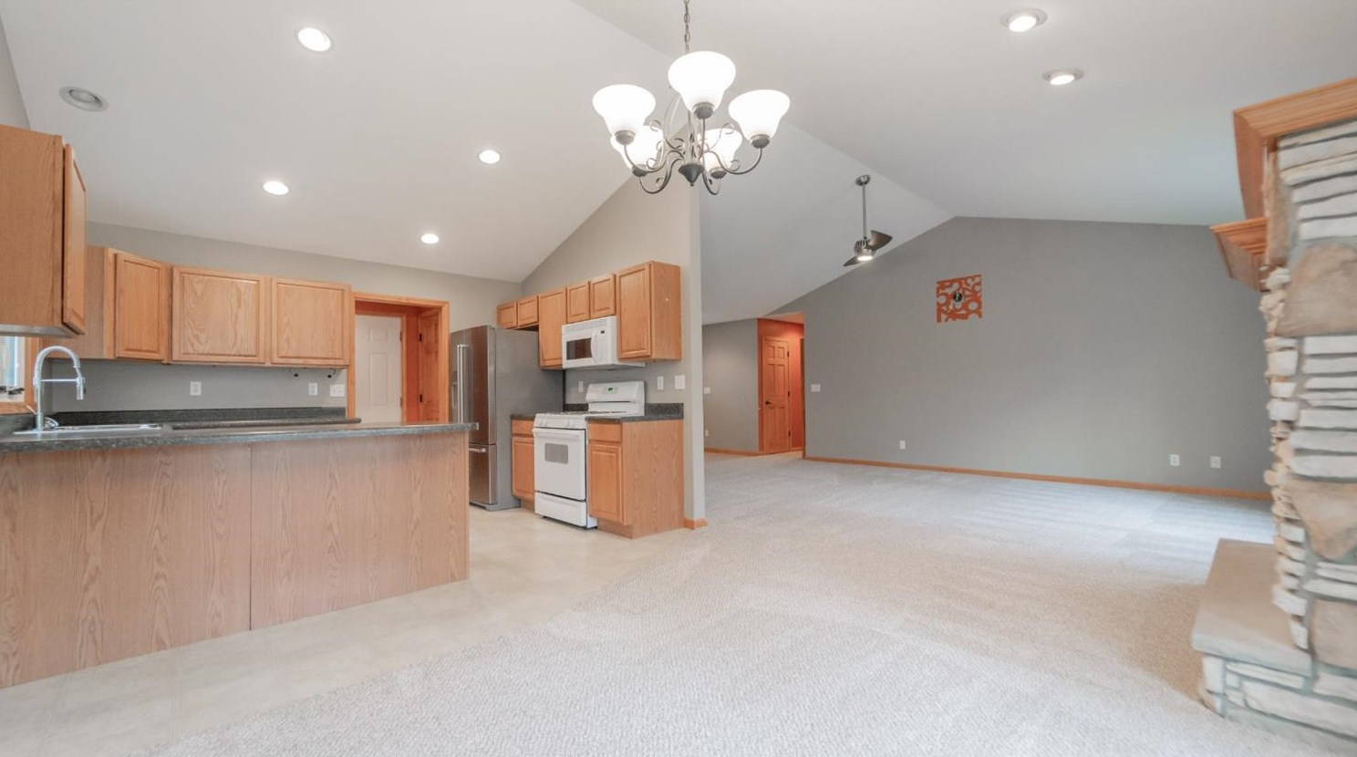 1282 Port Cove Dr, Porter IN  46304-9583 exterior