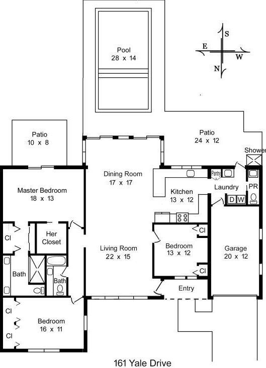 161 Yale Dr, Lake Worth FL  33460-6360 exterior