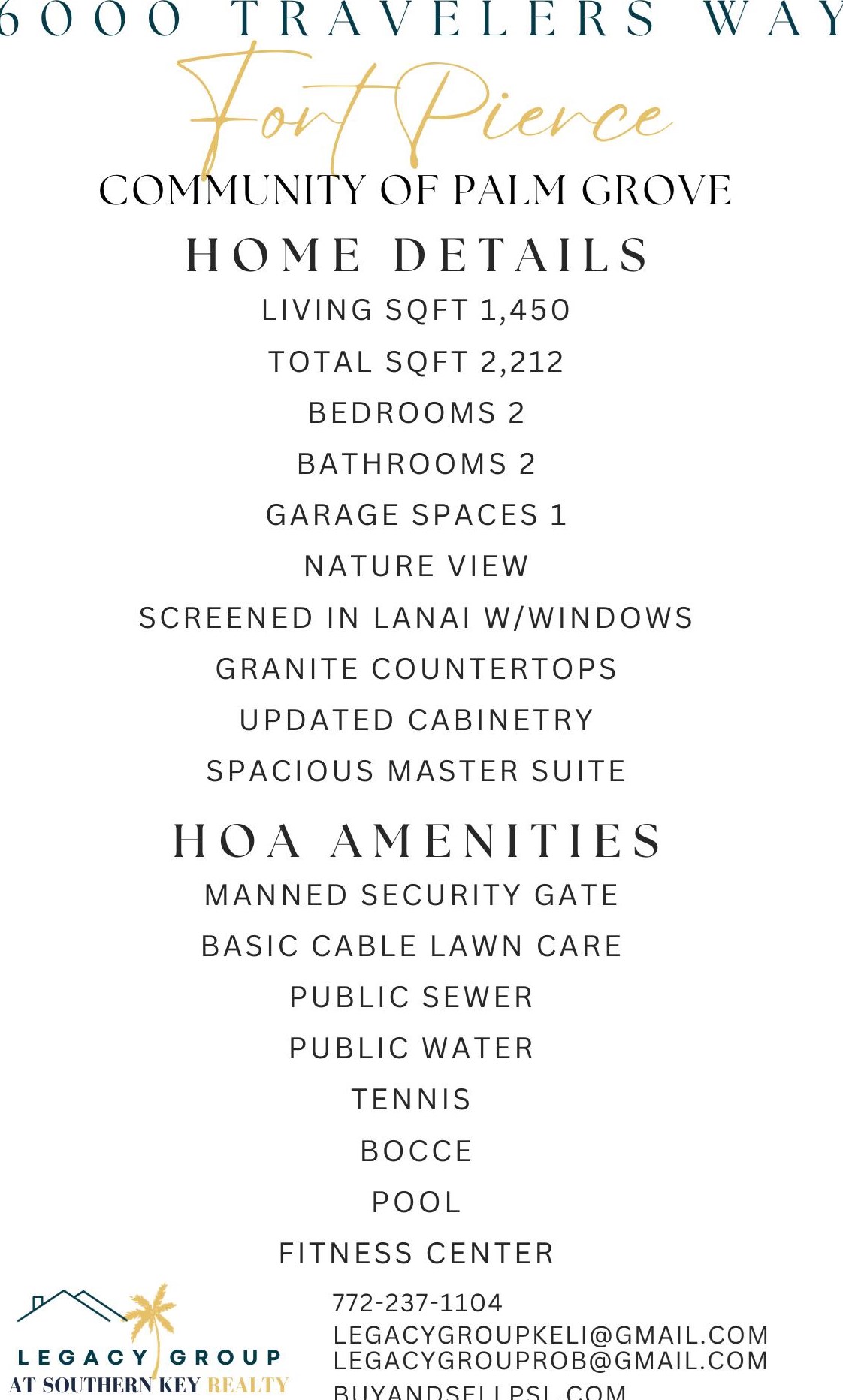 6000 Travelers Way, Fort Pierce FL  34982-4054 exterior