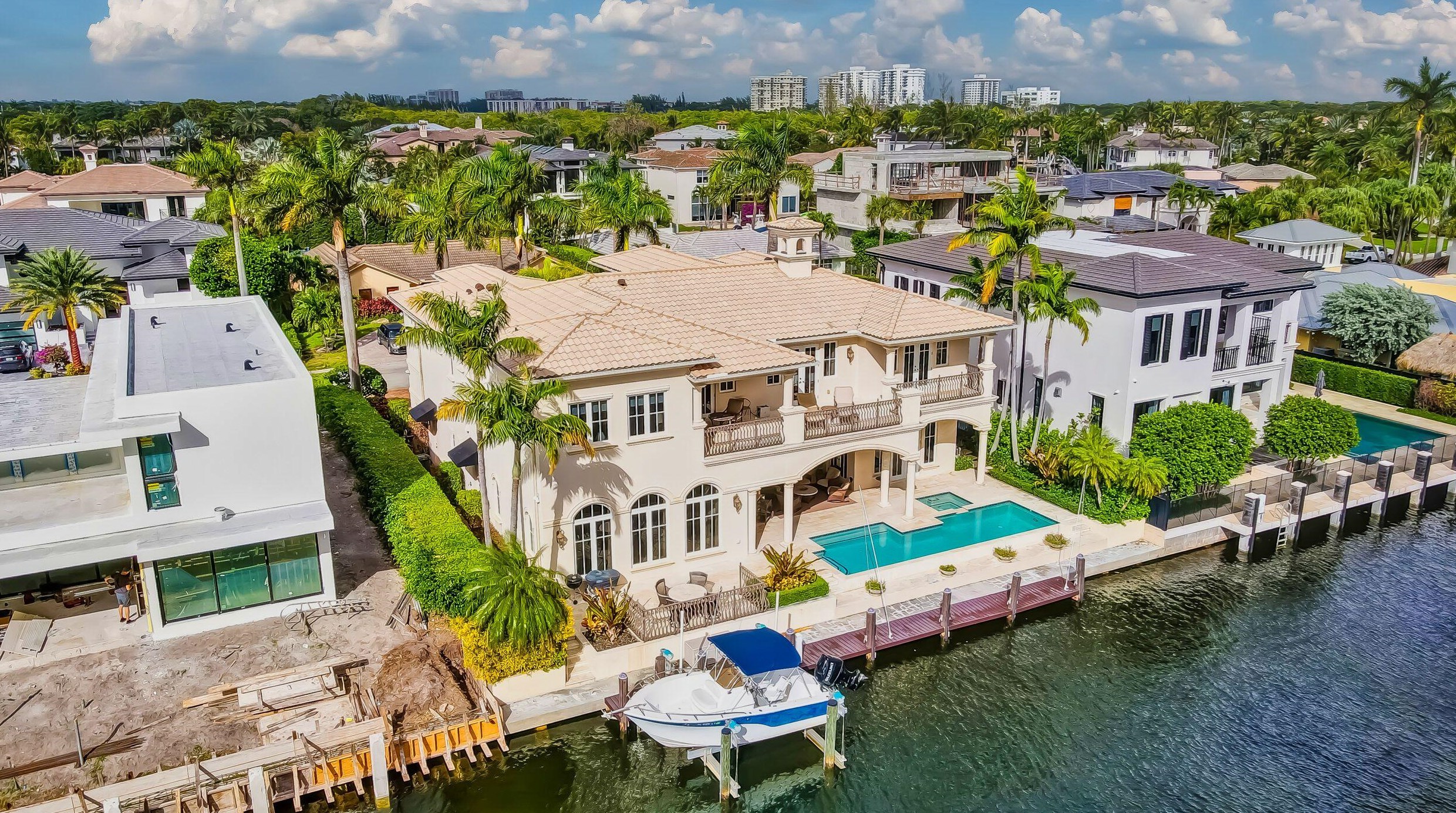 540 Golden Harbour Dr, Boca Raton FL  33432-2942 exterior