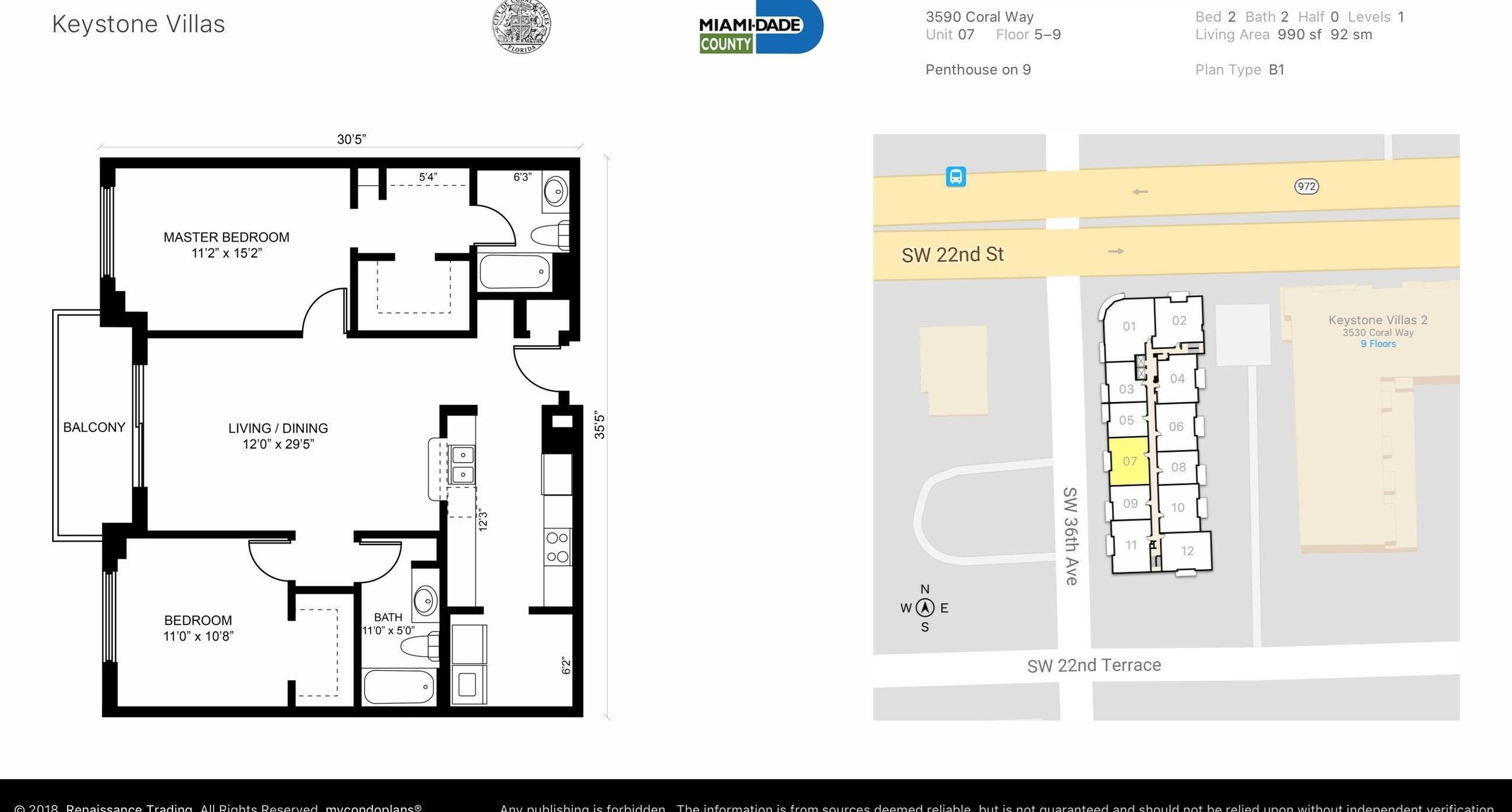 3590 Coral Way, Miami FL 33145-3075 exterior