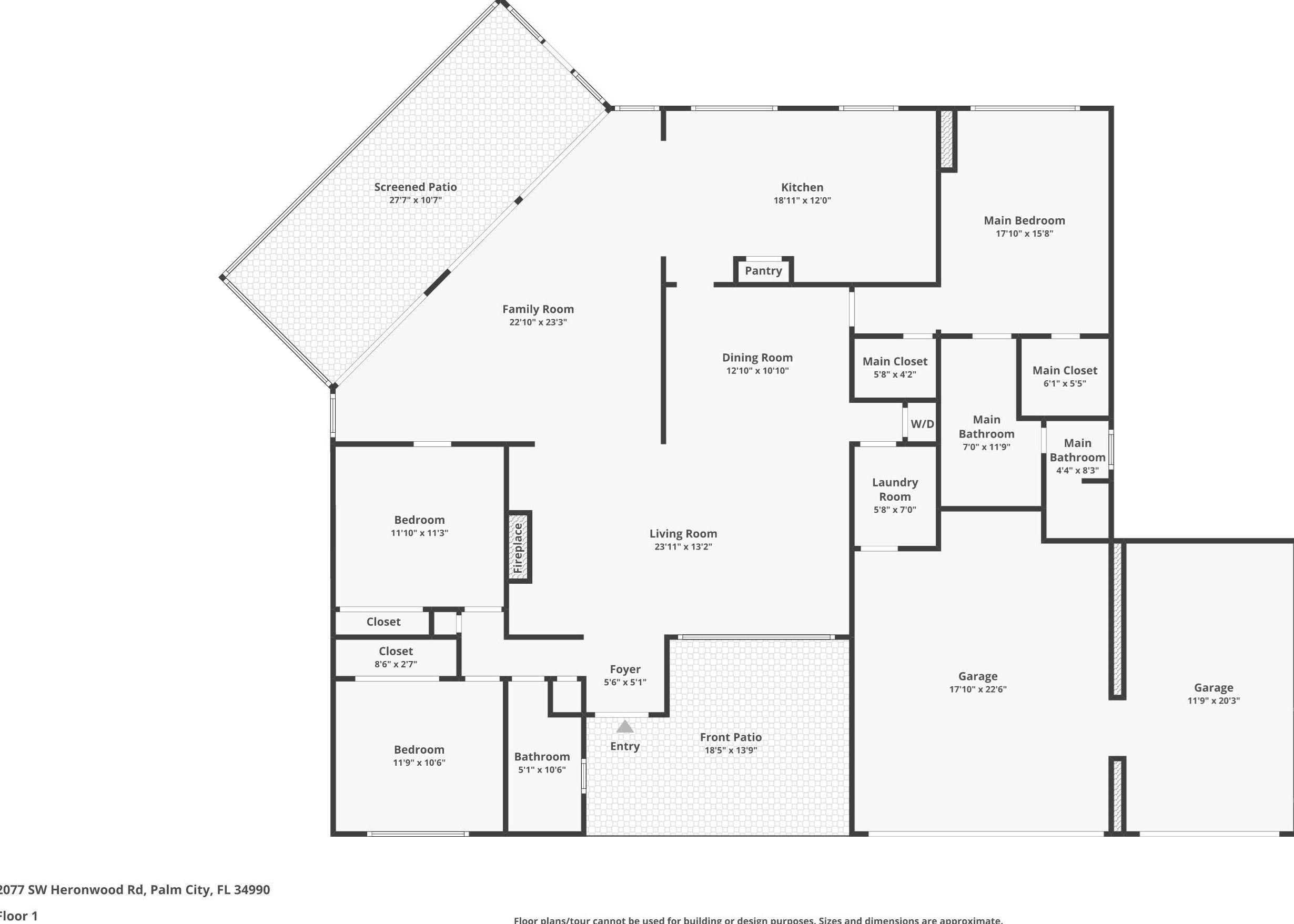 2077 Heronwood Rd, Palm City FL  34990-4621 exterior