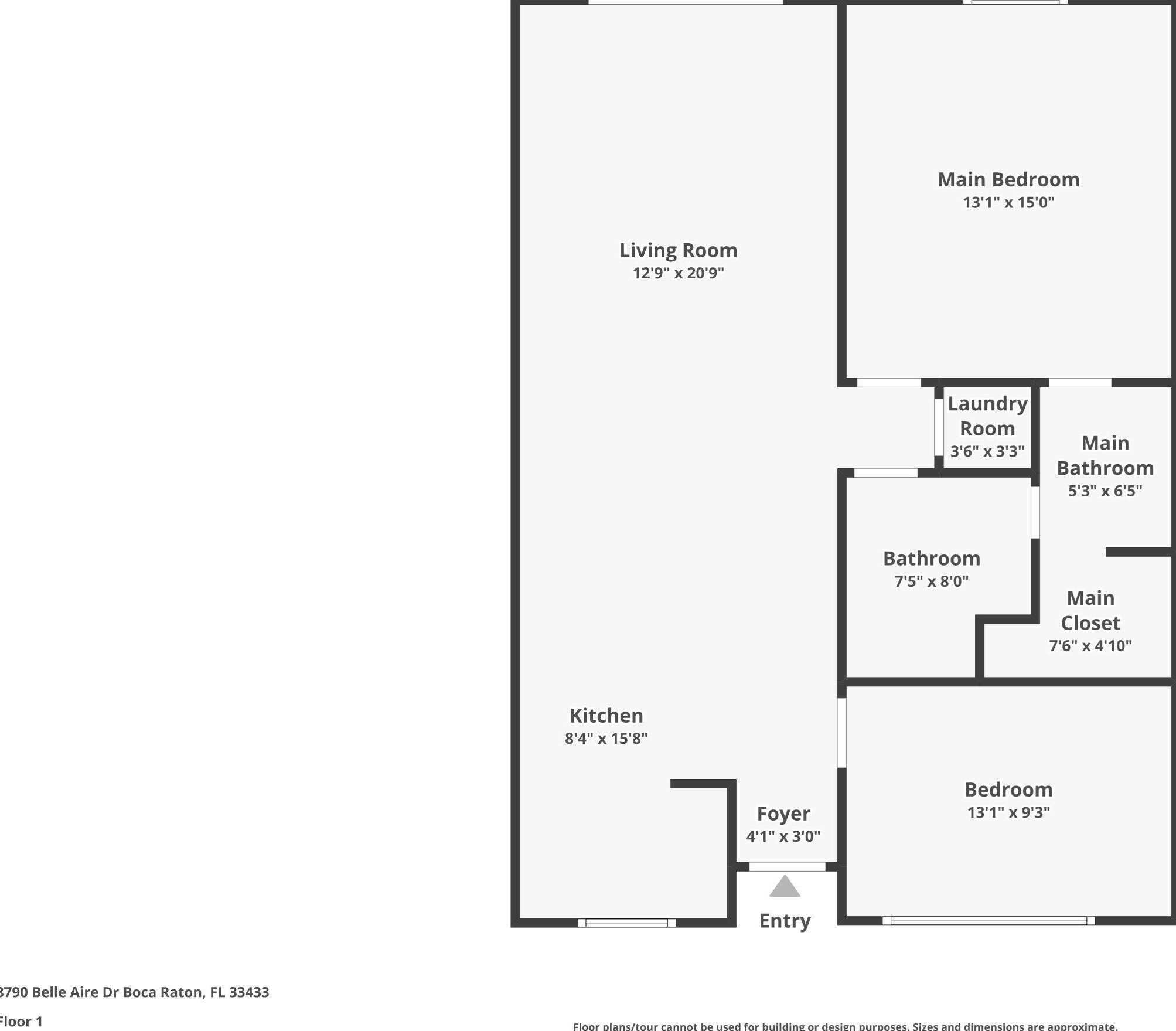 8790 Belle Aire Dr, Boca Raton FL  33433-1888 exterior