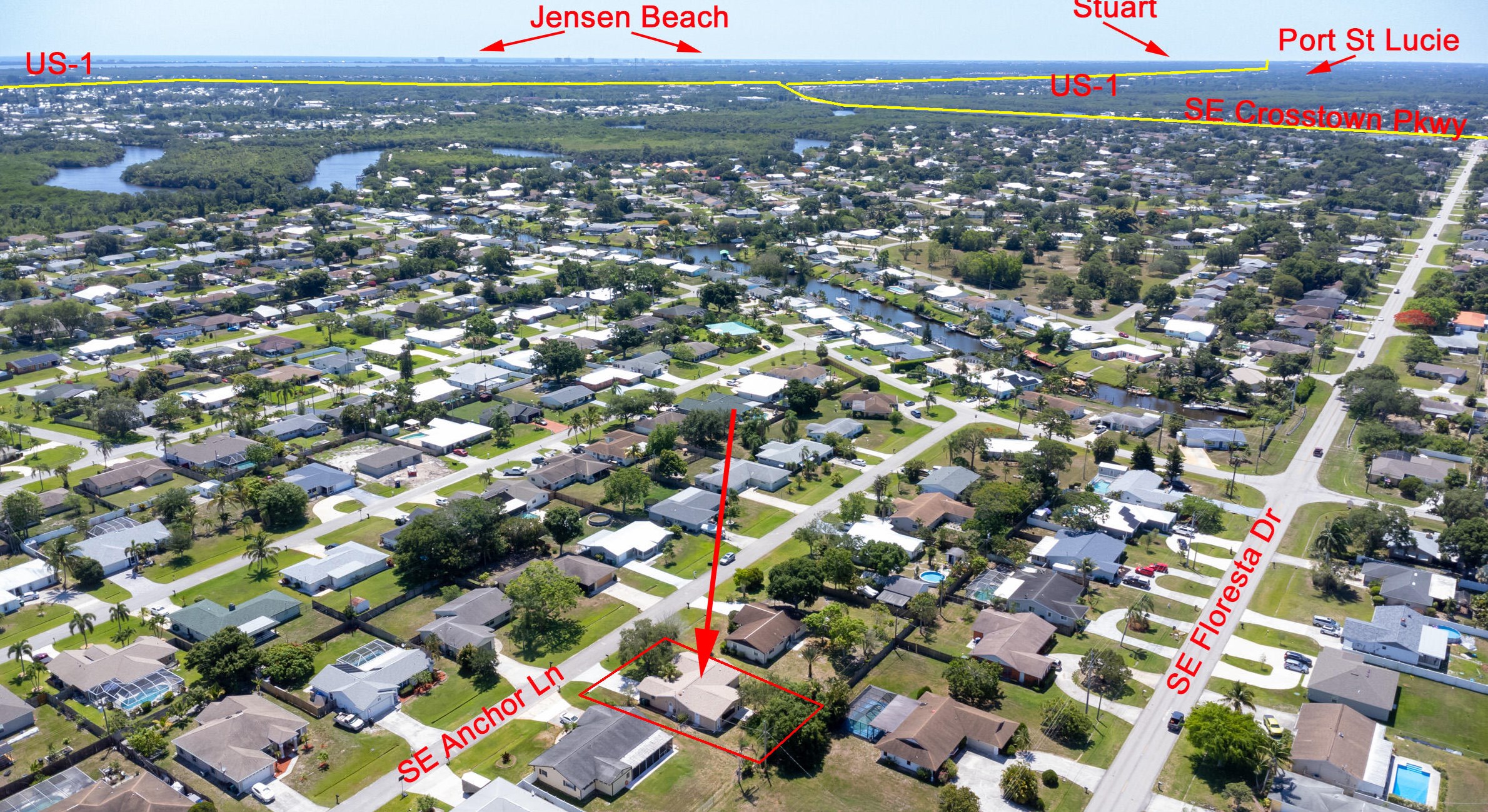 550 Anchor Ln, Fort Pierce FL  34983-2202 exterior