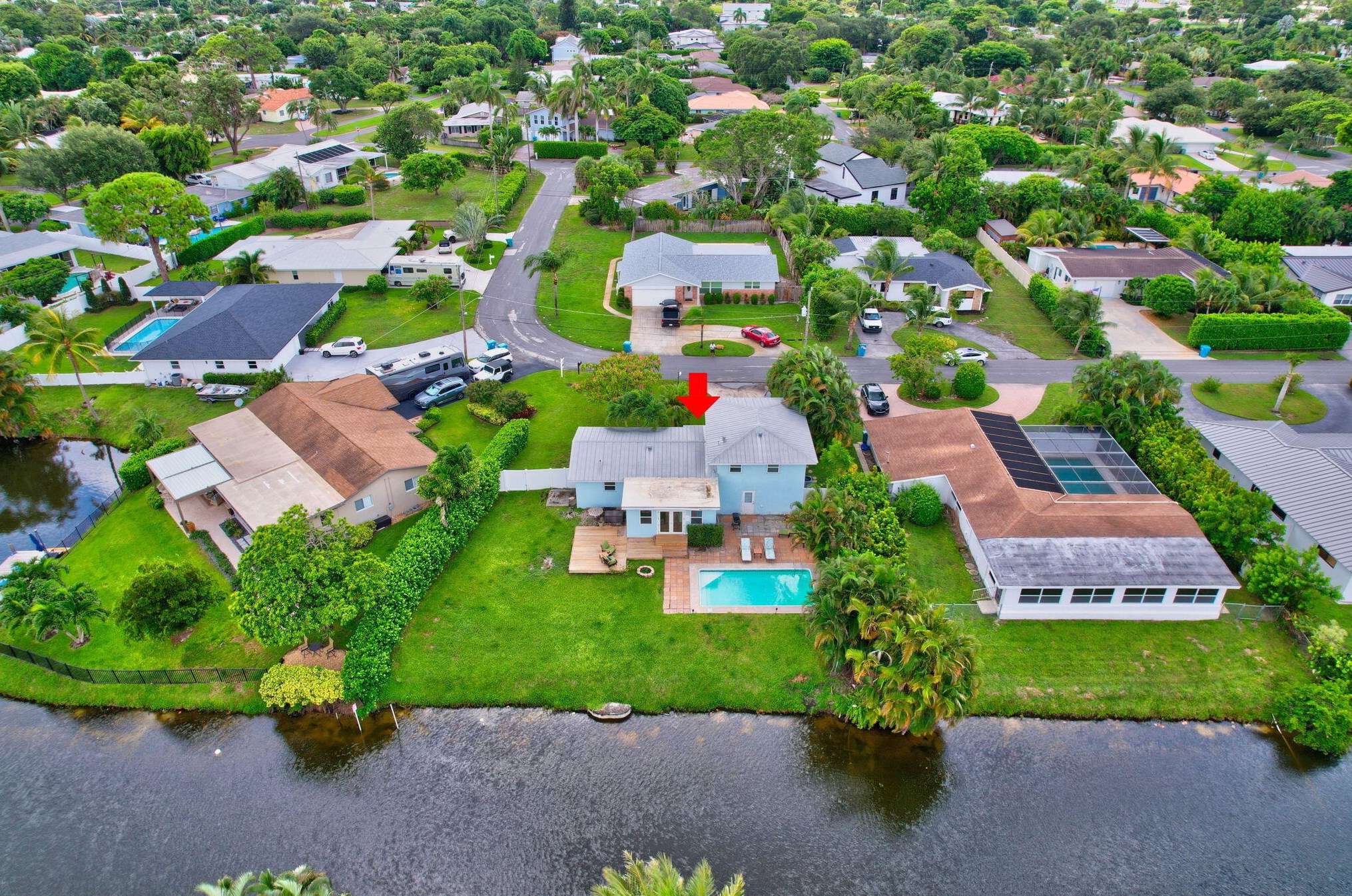 3101 Canal Dr, Boynton Beach FL  33435-8144 exterior