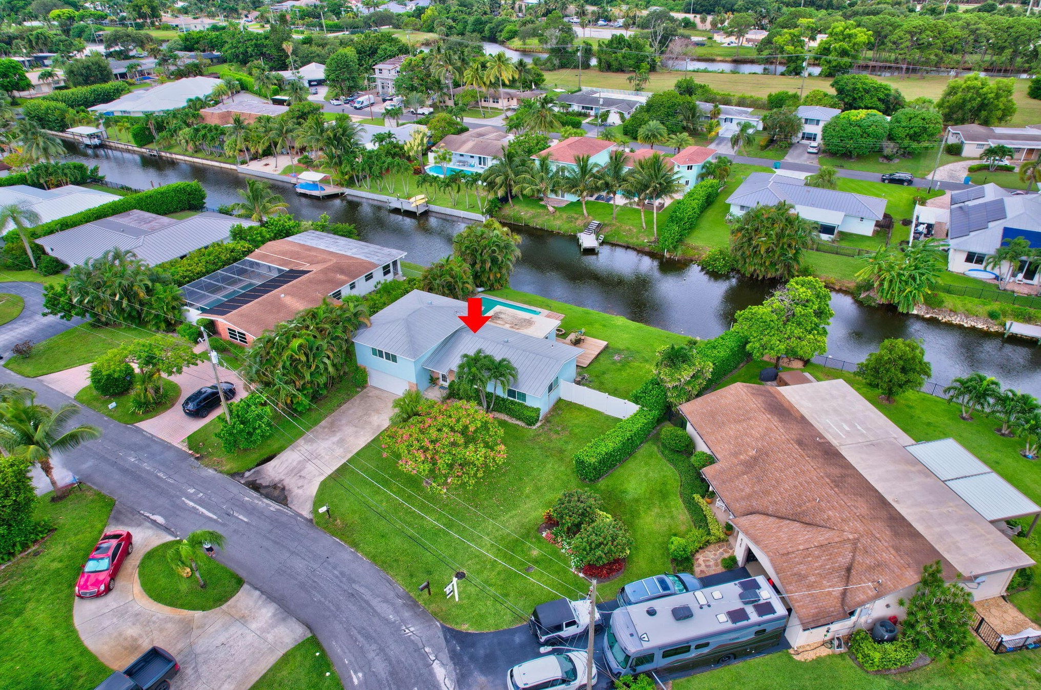 3101 Canal Dr, Boynton Beach FL  33435-8144 exterior