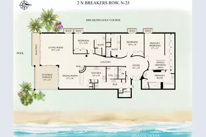 2 N Breakers Row #N25, Palm Beach, FL 33480 - Photo 79