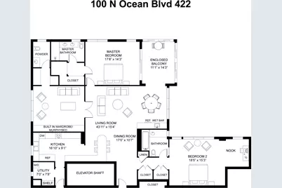 100 N Ocean Boulevard, Unit #422, Delray Beach, FL 33483 - Photo 43