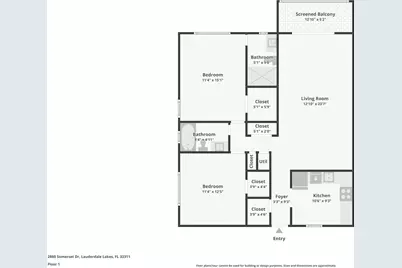 2860 Somerset Drive, Unit #307K, Lauderdale Lakes, FL 33311 - Photo 35