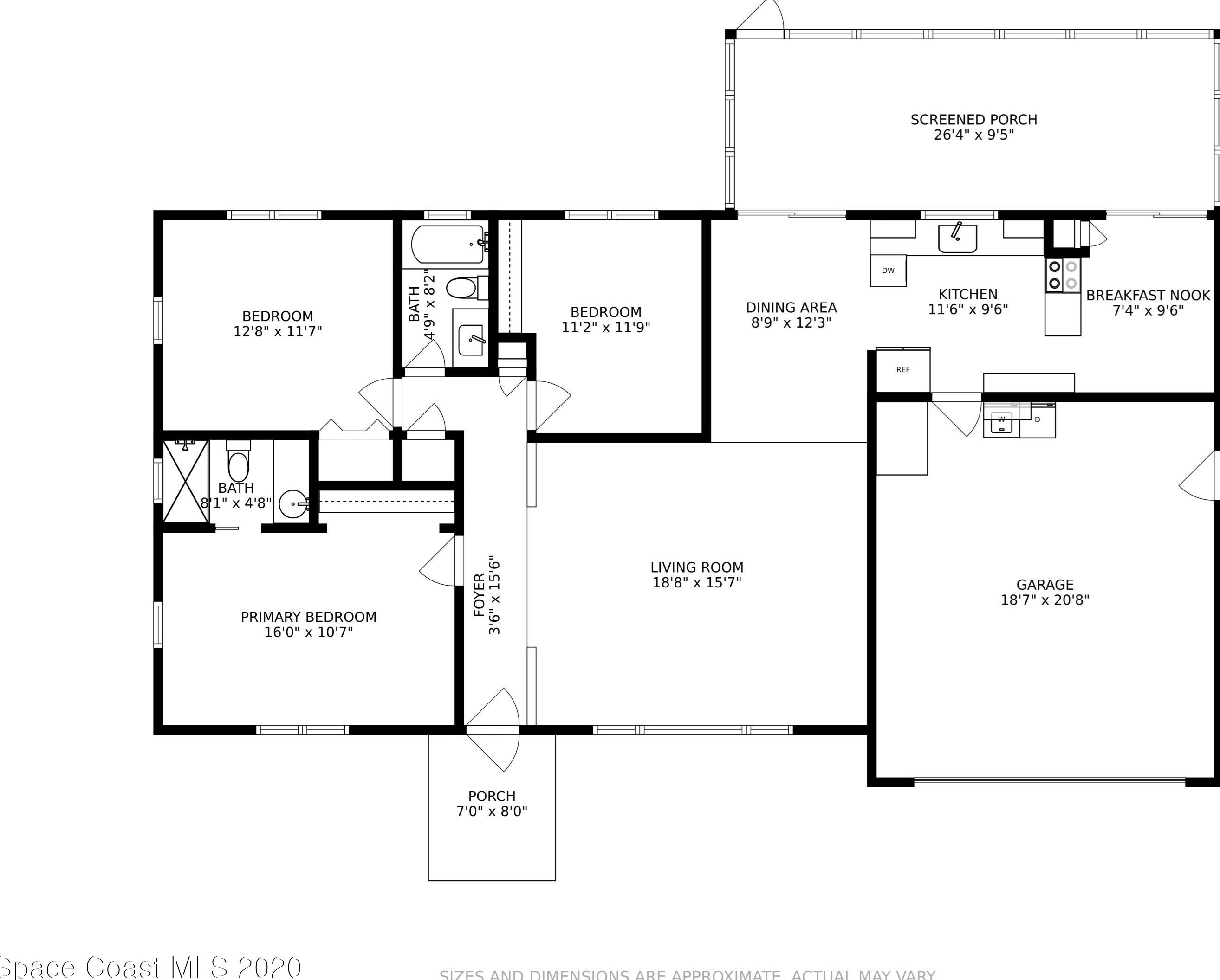 1336 High Ct, Merritt Island FL  32952-5533 exterior