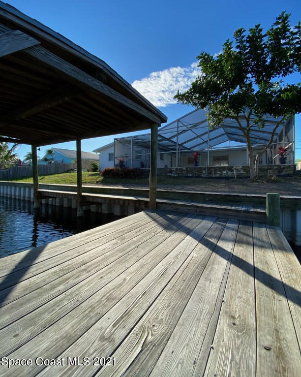 165 Artemis Blvd, Merritt Island FL 32953-3101 exterior