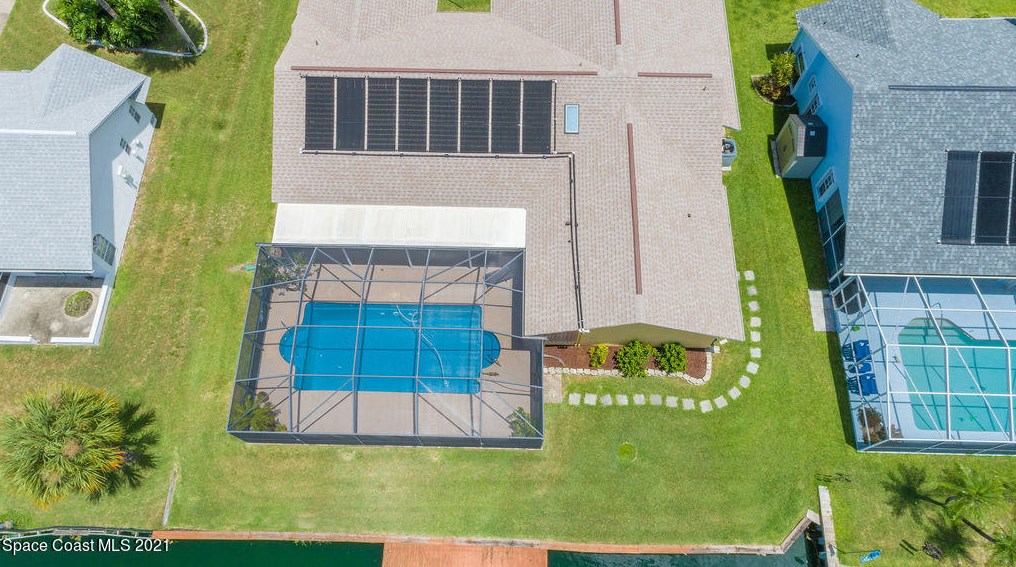 2455 Palm Lake Dr, Merritt Island FL  32952-5410 exterior