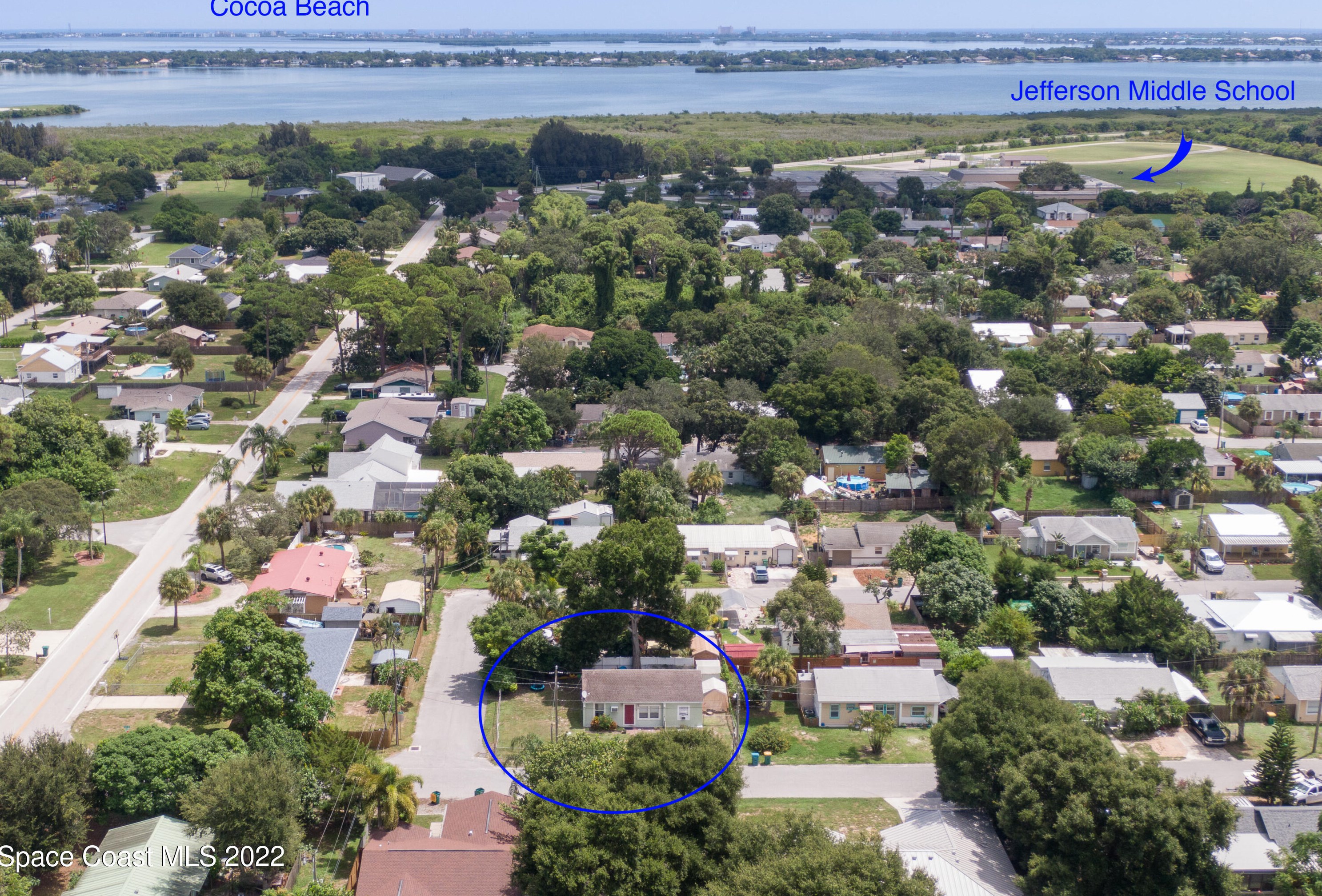 1220 Robin Dr, Merritt Island FL  32952-5173 exterior