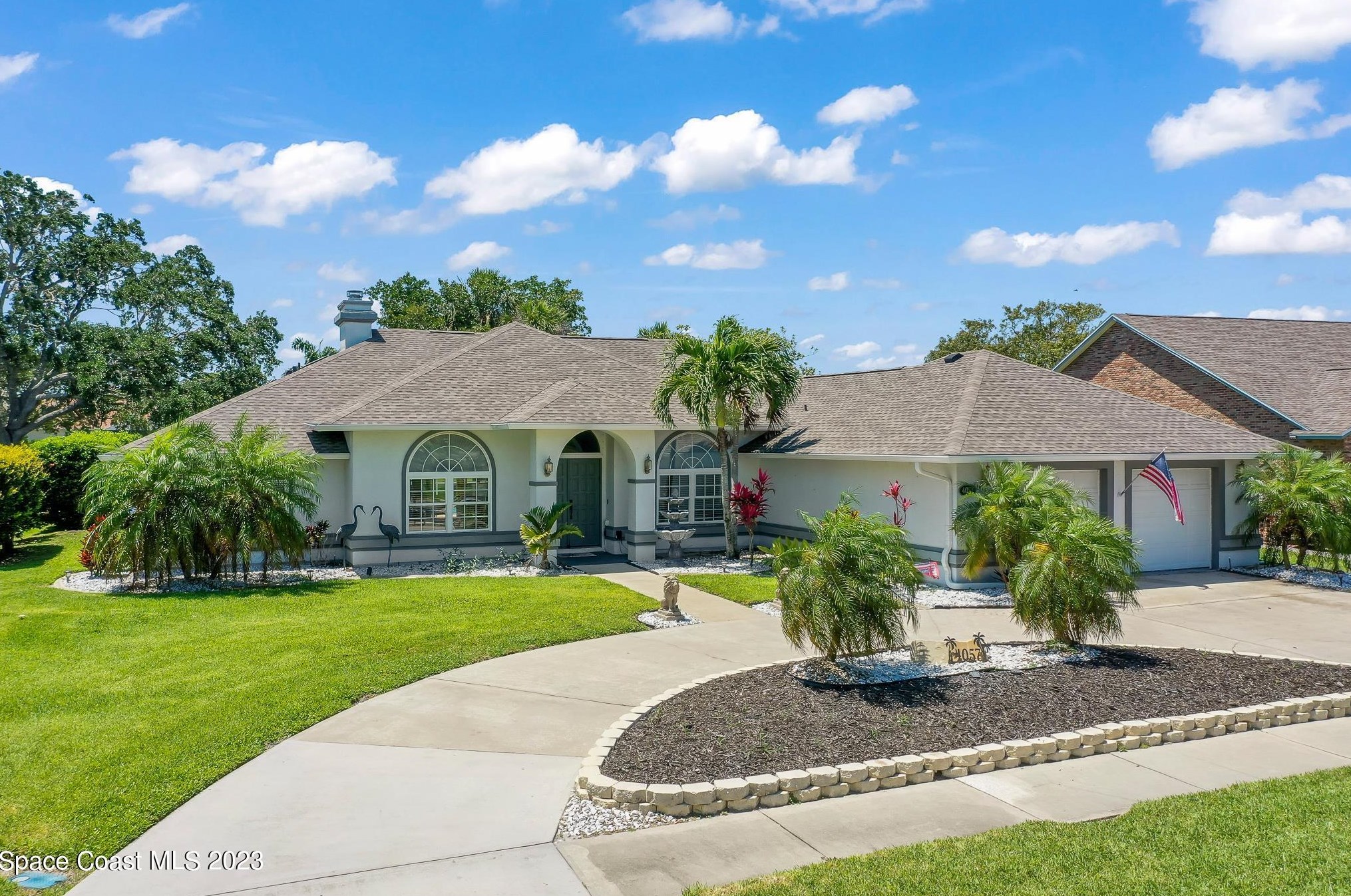 4057 Sand Ridge Dr, Merritt Island FL  32953-8610 exterior