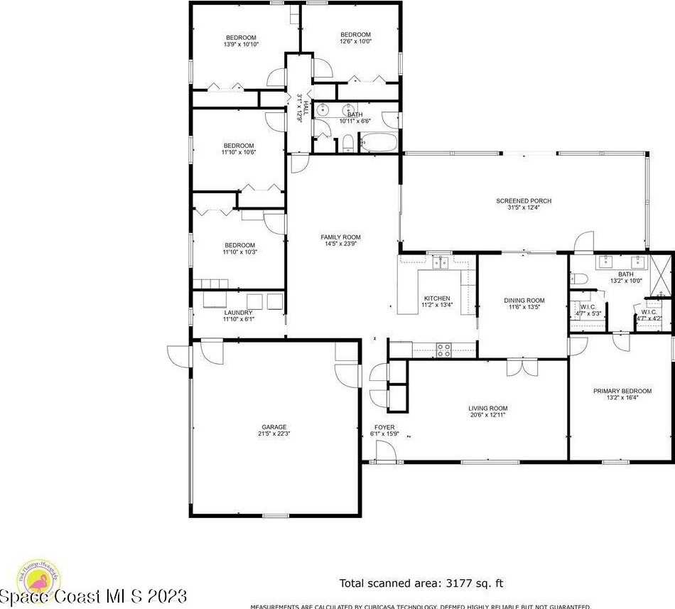 591 Spindle Palm Dr, Melbourne FL  32903-3855 exterior