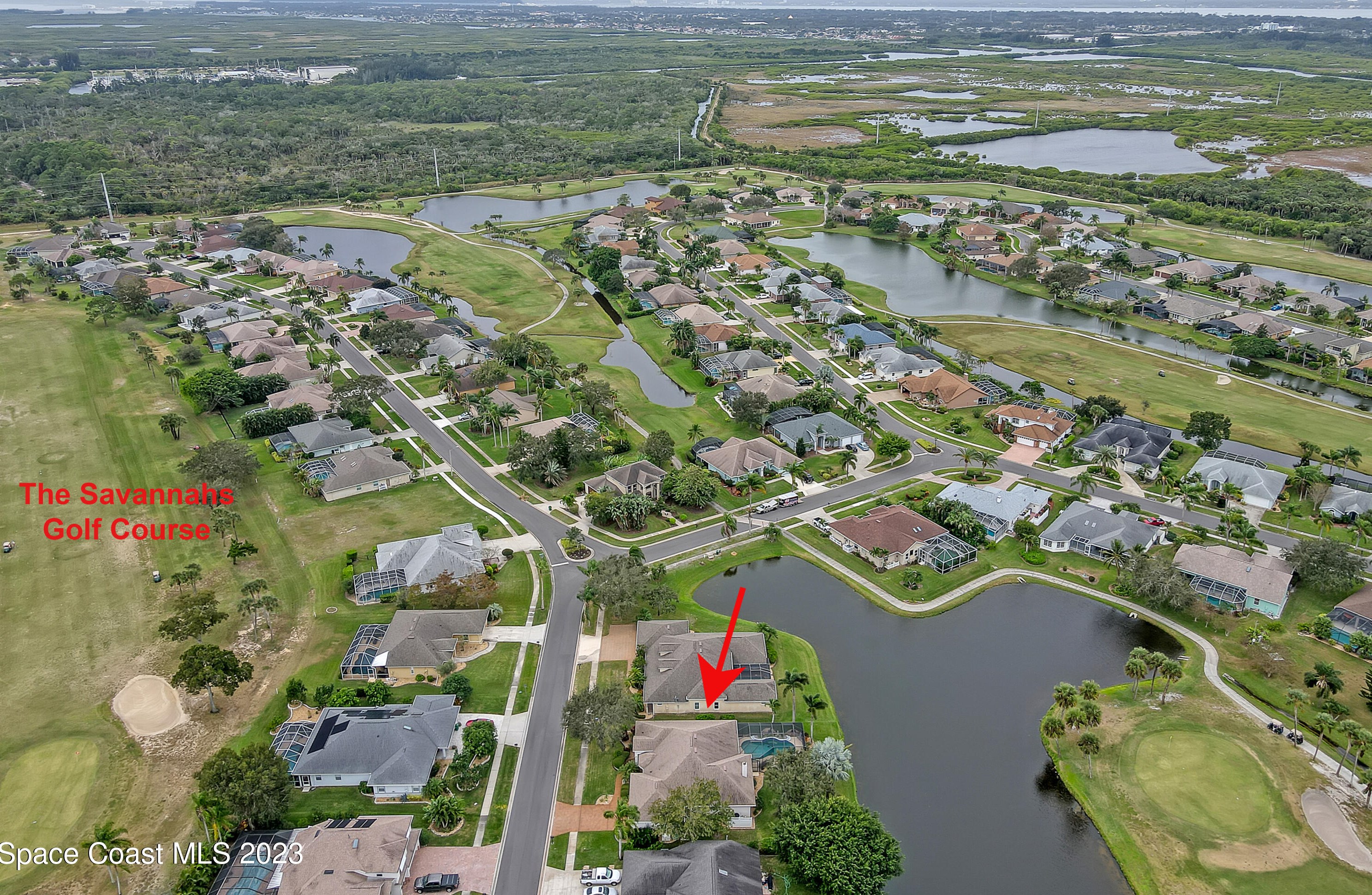 3695 Savannahs Trl, Merritt Island FL  32953-8630 exterior