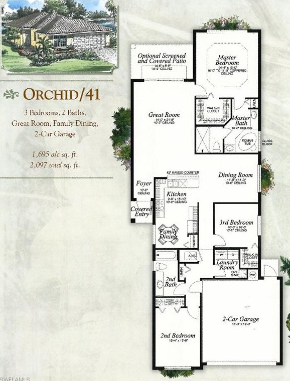 10462 Carolina Willow Dr, Fort Myers FL  33913-8804 exterior