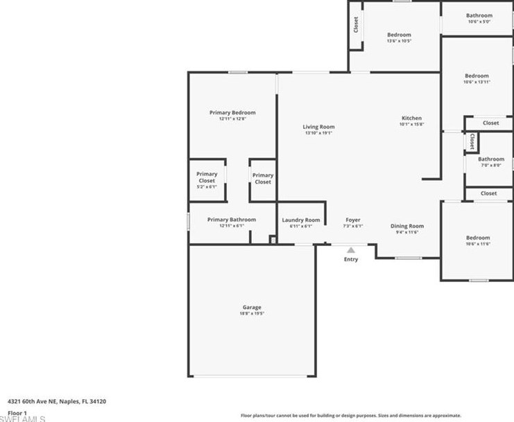 2621 20th Ave, Naples FL  34117-4550 exterior