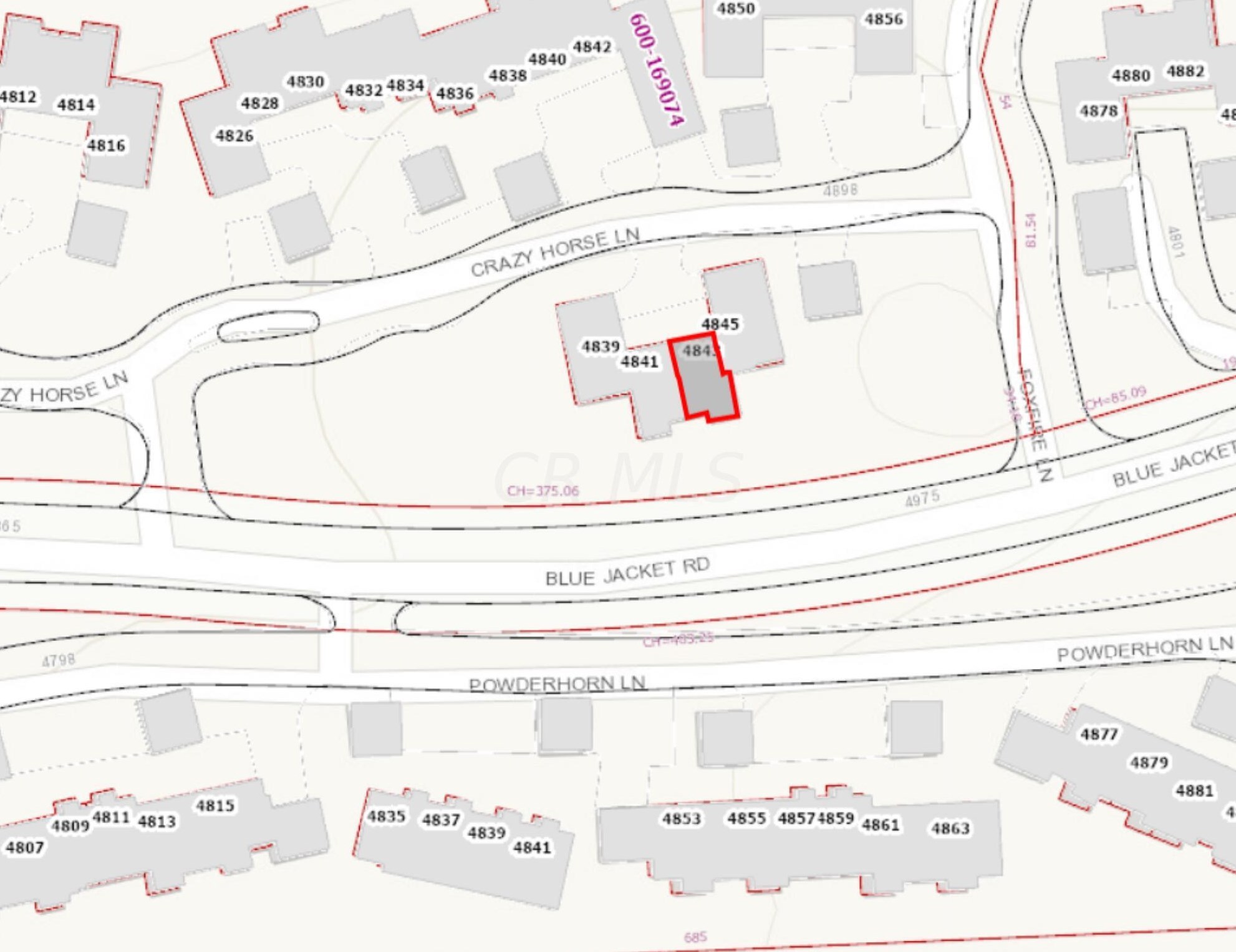 4843 Crazy Horse Ln, Westerville OH  43081-4801 exterior