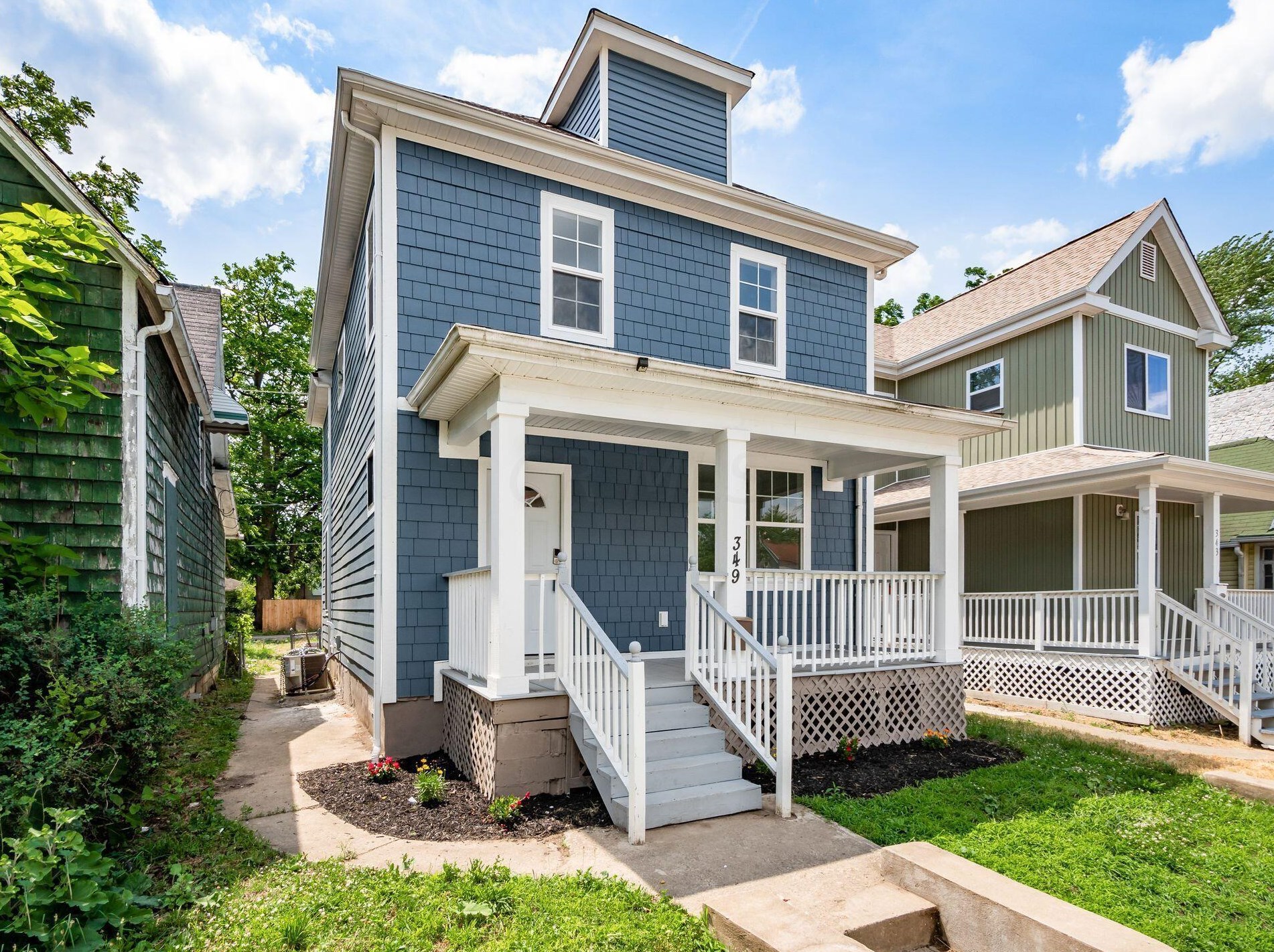 349 Warren Ave, Columbus OH  43204-3057 exterior