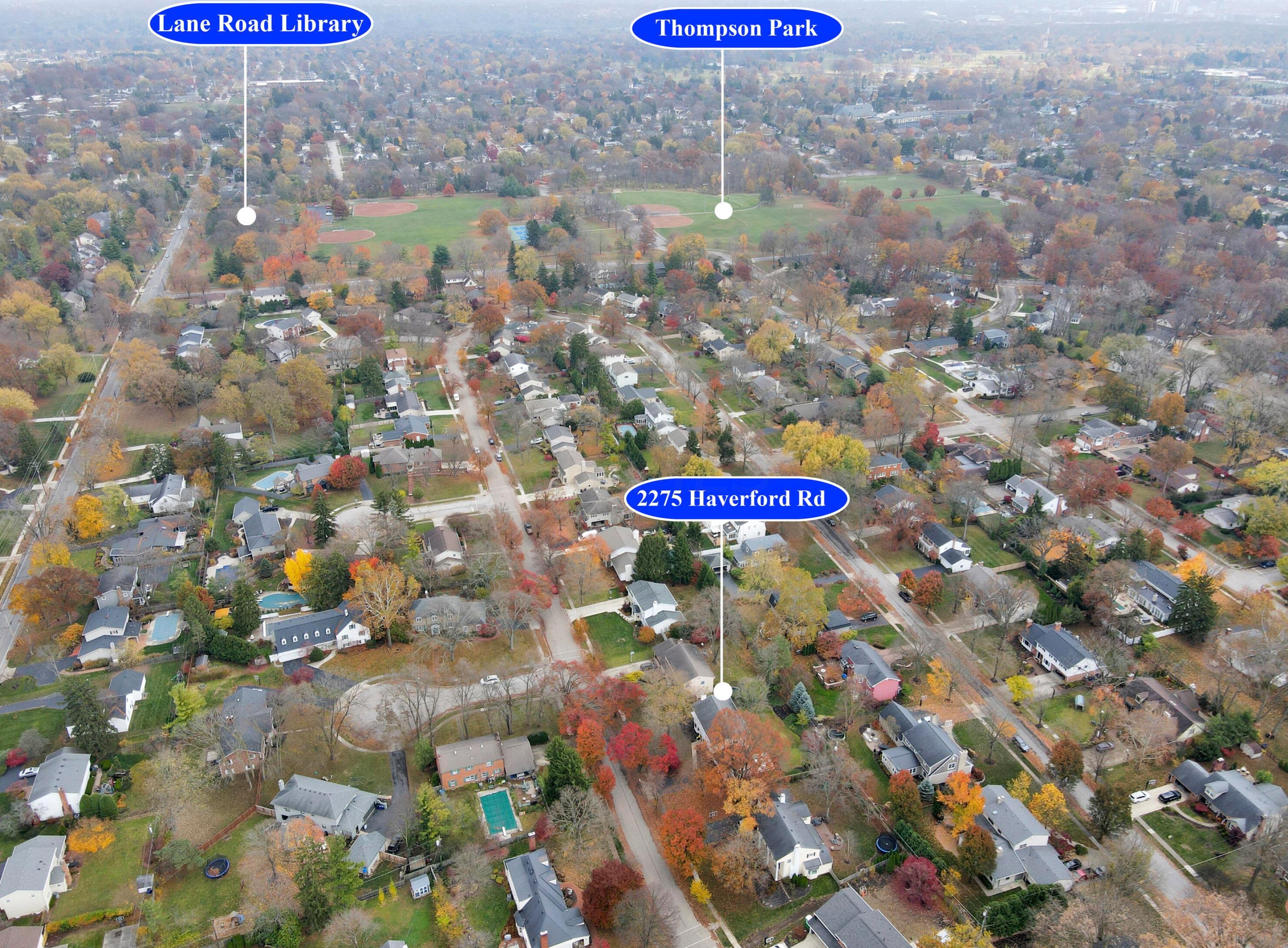 2275 Haverford Rd, Columbus OH  43220-4317 exterior