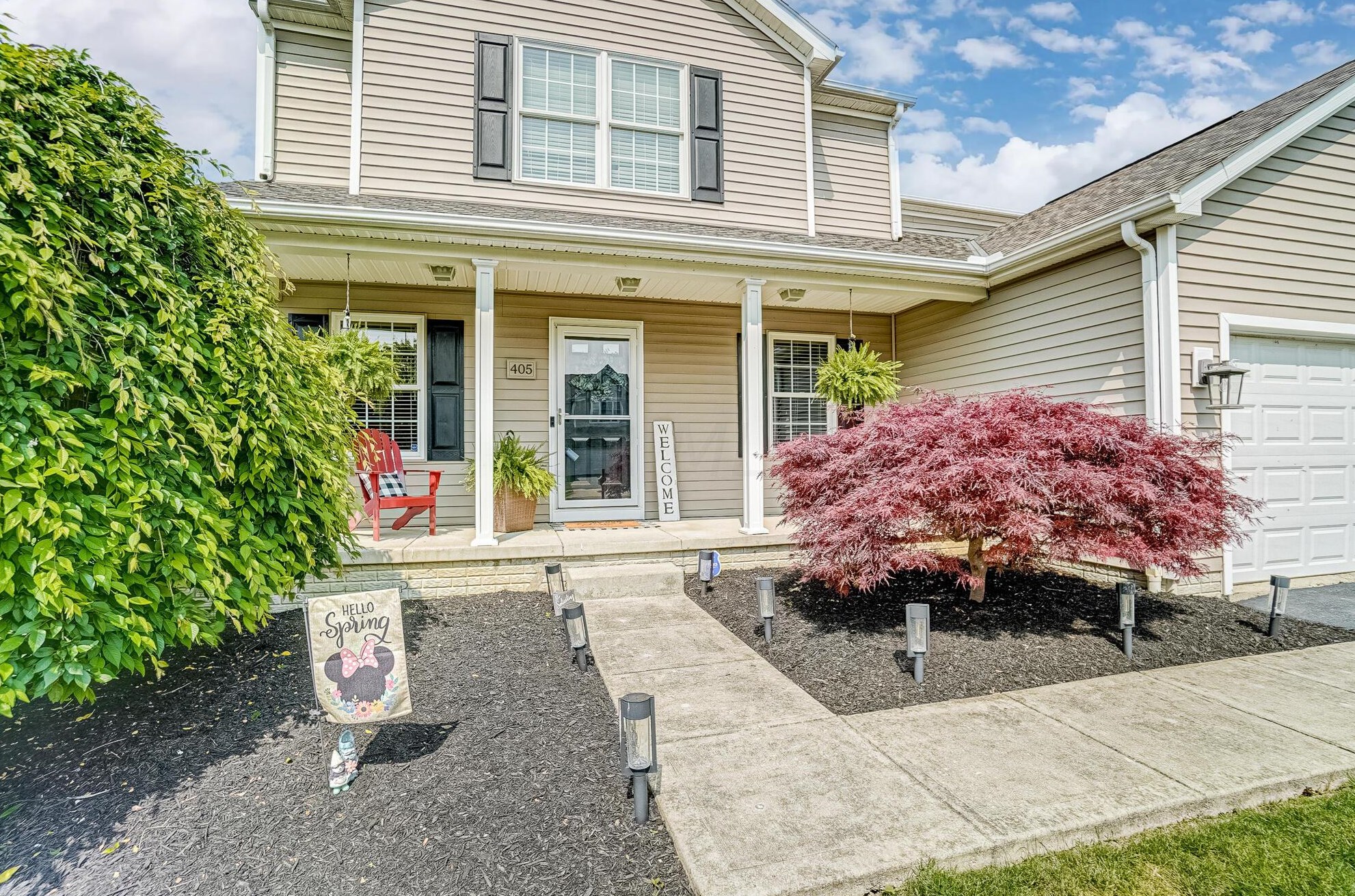 405 Amber Light Cir, Delaware OH  43015-5091 exterior