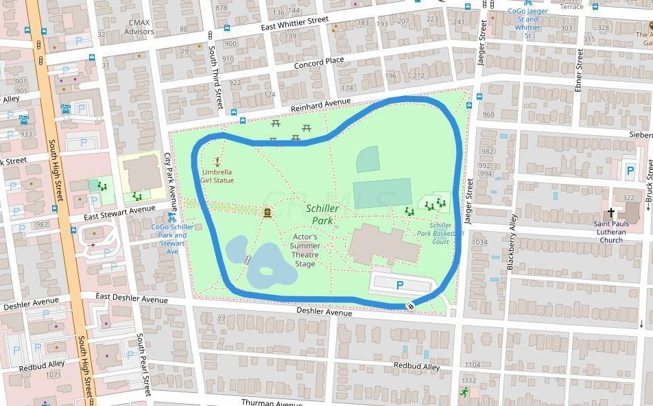 1013 Wall St, Columbus OH  43206-2560 exterior